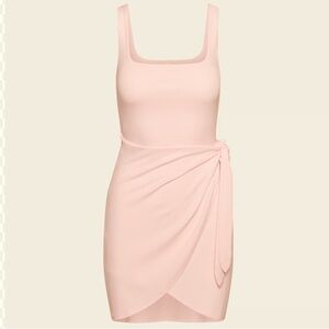 Aritzia Wilfred New Saturn Mini Dress Pink NWT
